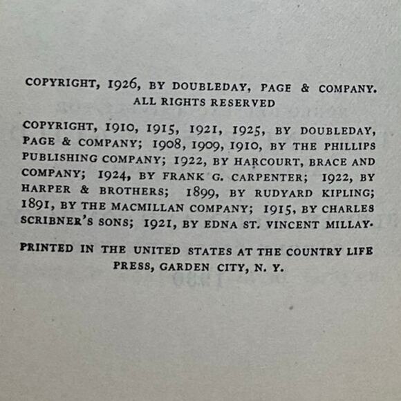 The University Library Hardback Vol. XXIV Copyright 1926 John Huston Finley LLD - Picture 4 of 9